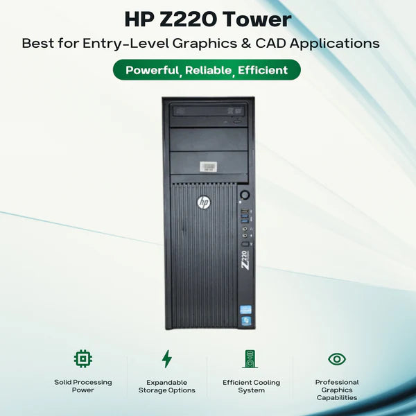 HP Z220 Tower: Powerful Tower for Mission-Critical Tasks