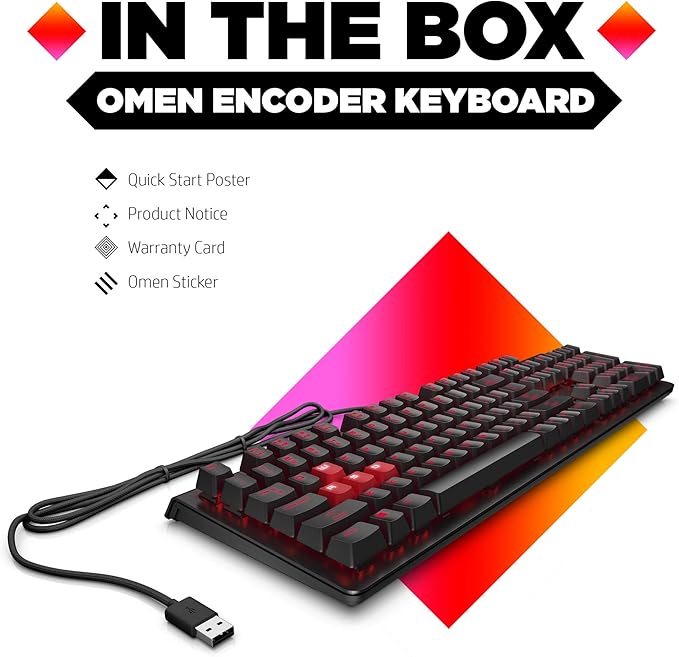 OMEN Encoder Customizable Mechanical Gaming Keyboard