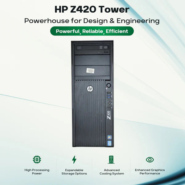 hp z420 tower advanced performance for intensive tasks