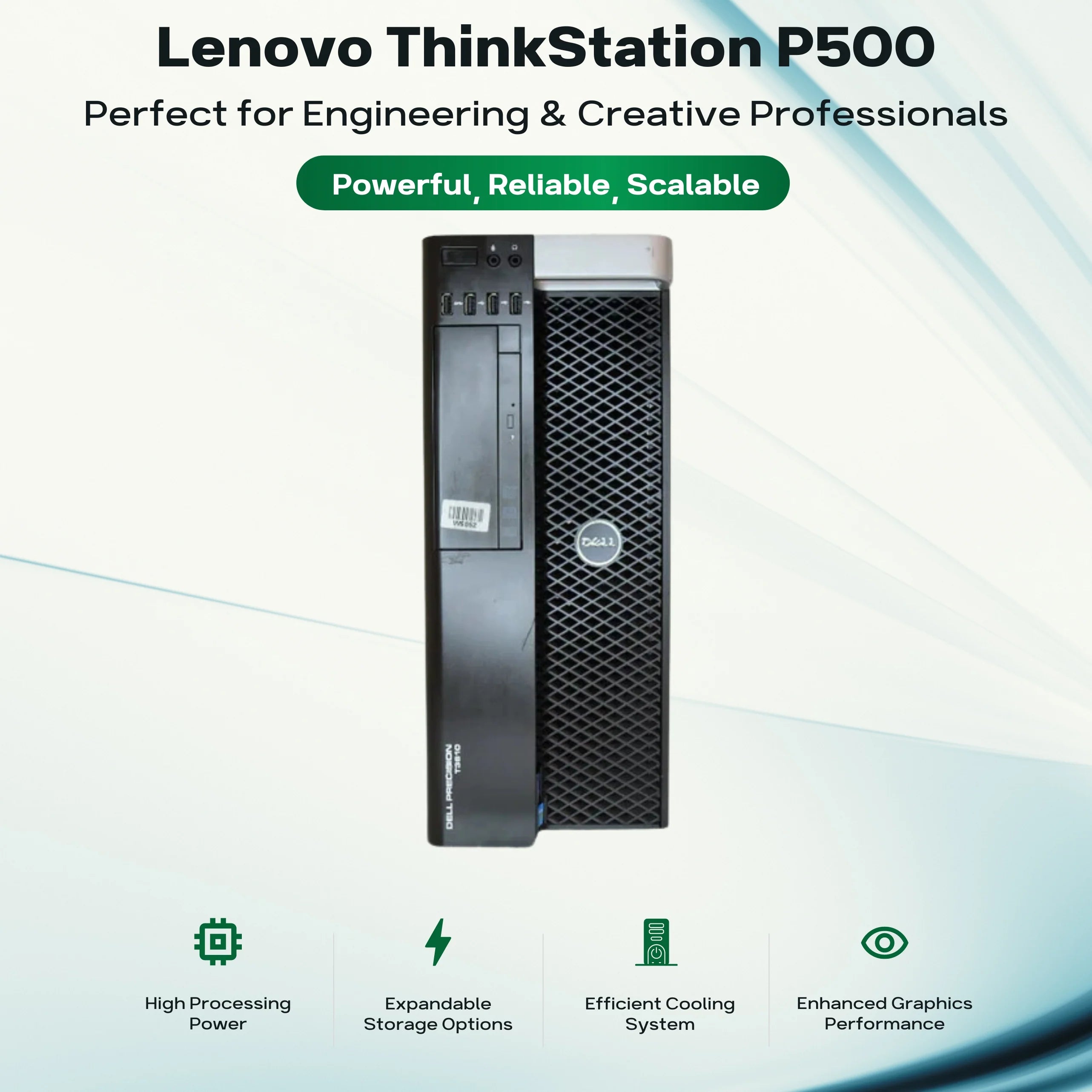 lenovo thinkstation p500 high performance desktop